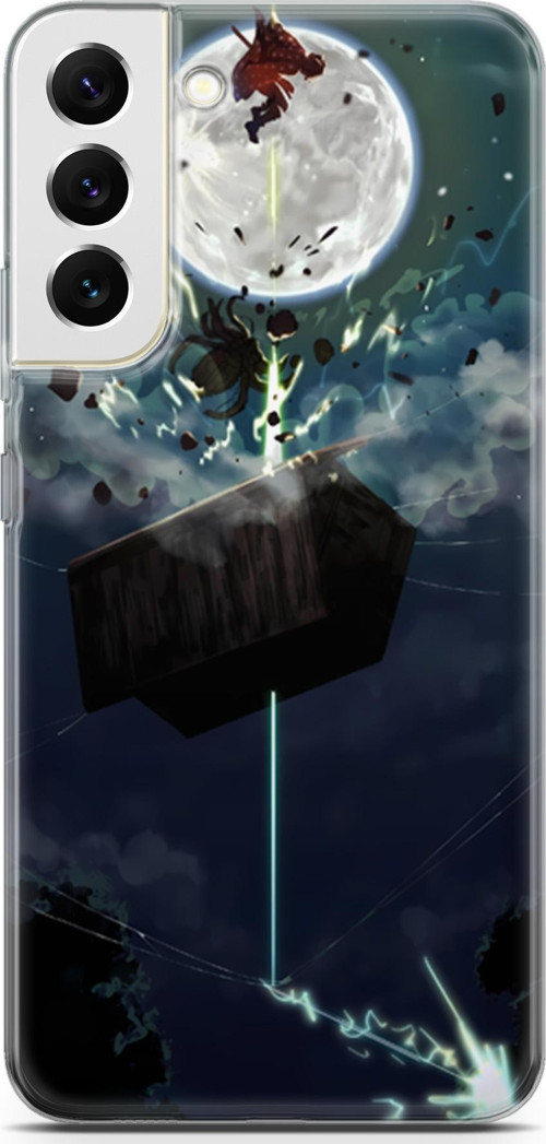 Samsung Galaxy S22 Plus uyumlu Anime 9 Darbe Önleyici Demon Slayer Zenitsu