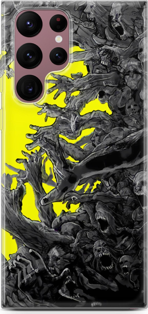 Samsung Galaxy S22 Ultra için Anime 1 4K Kapak Testere Chainsaw Man