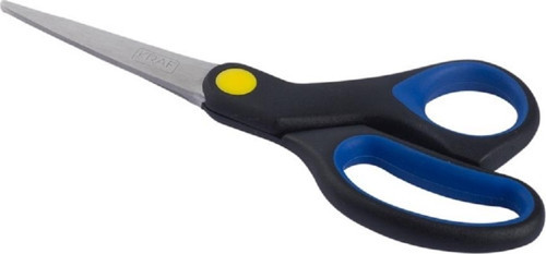 Kauçuk Saplı Ofis Makası 19 cm