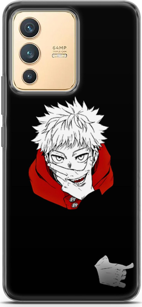 Vivo V23 5G uyumlu Anime 35 UV Kapak itadori Jujutsu