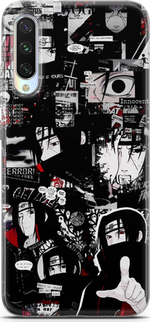 Xiaomi Mi A3 için Anime 29 TPU Itachi Uchiha