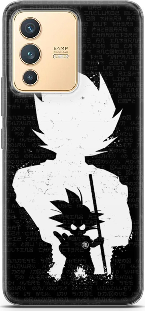 Vivo V23 5G uyumlu Anime 39 TPU Dragon Ball Z Son Goku