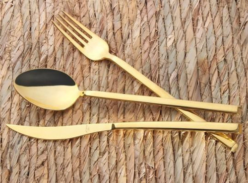 Vento Prestige 84 Parça Gold Pvd Çatal Kaşık Bıçak Takımı