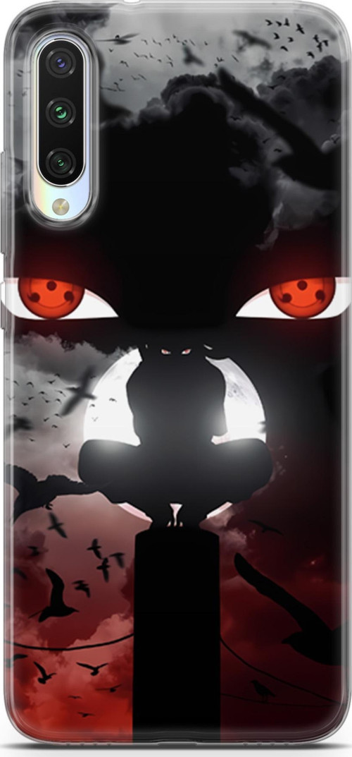 Xiaomi Mi A3 için Anime 33 Baskılı Kapak Uchiha Naruto itachi