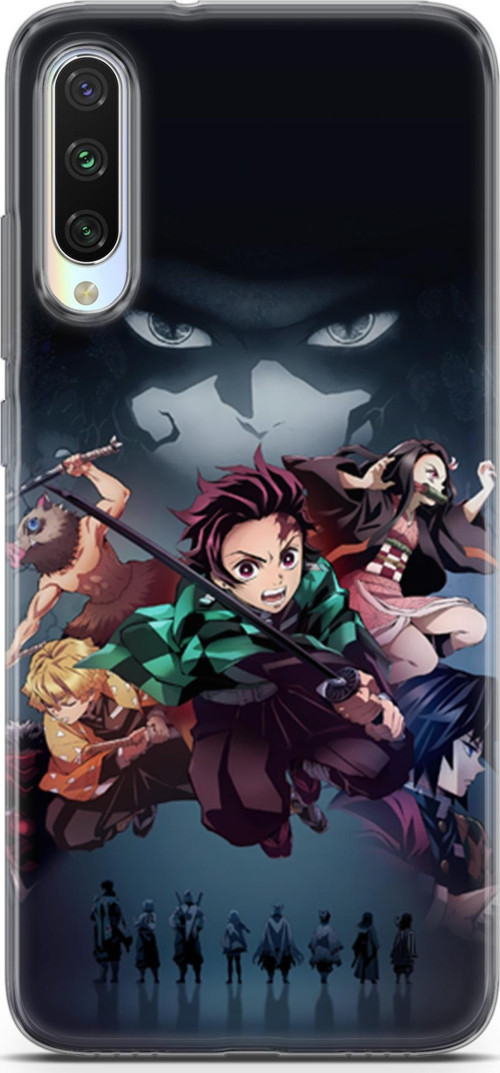 Xiaomi Mi A3 için Anime 6 Baskılı Kapak Demon Slayer II