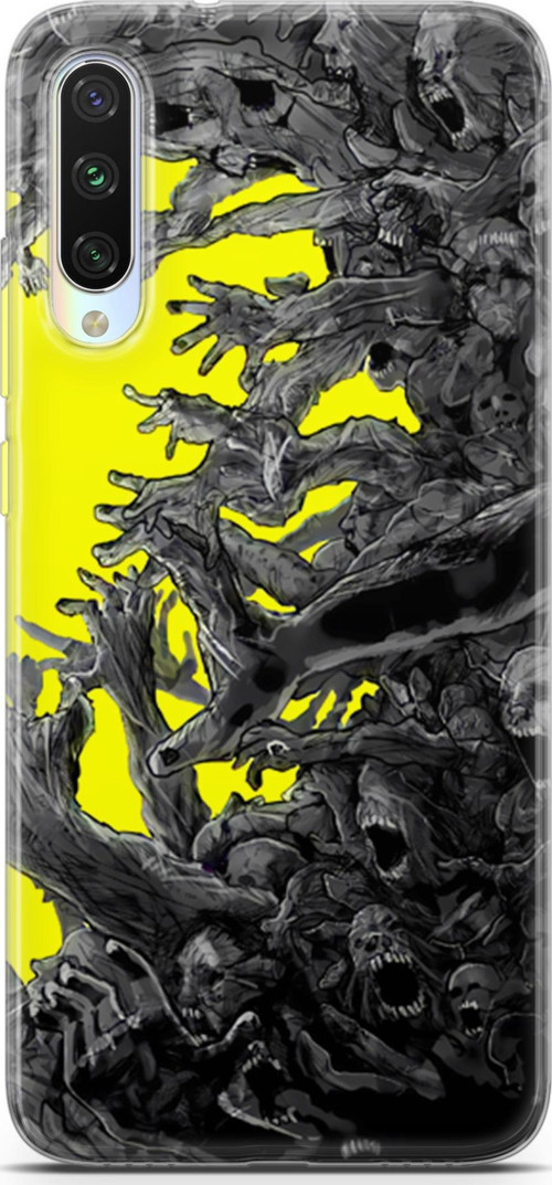 Xiaomi Mi A3 uyumlu Anime 1 UV Silikon Testere Chainsaw Man