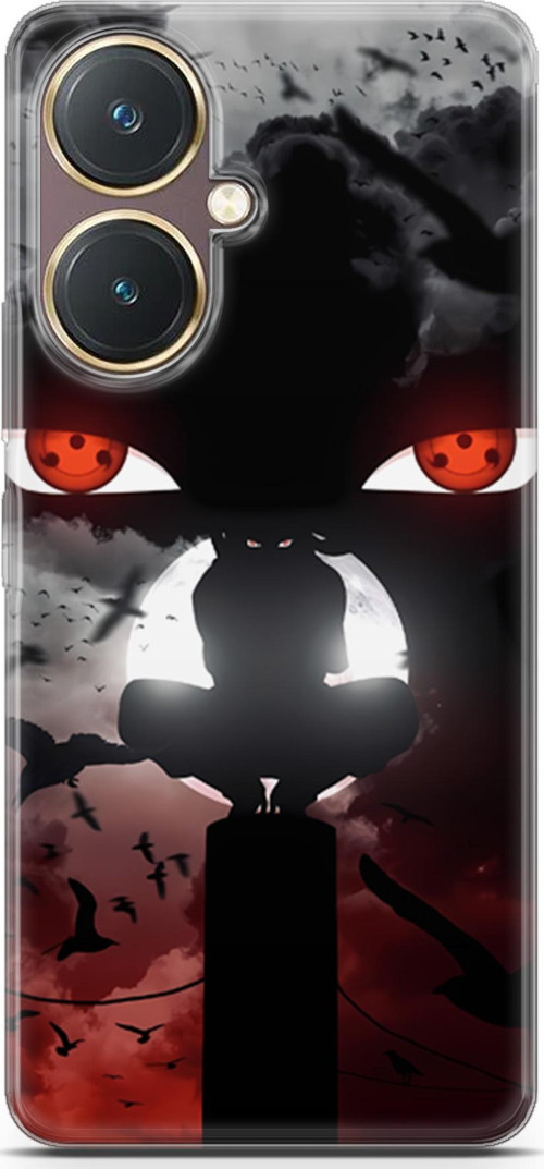 Vivo Y27 için Anime 33 Darbe Emici Uchiha Naruto itachi