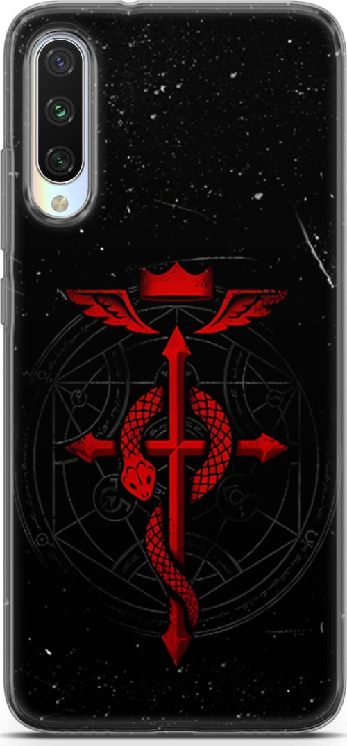 Xiaomi Mi A3 uyumlu Anime 37 HD UV Baskı Fullmetal Alchemist Brotherhood