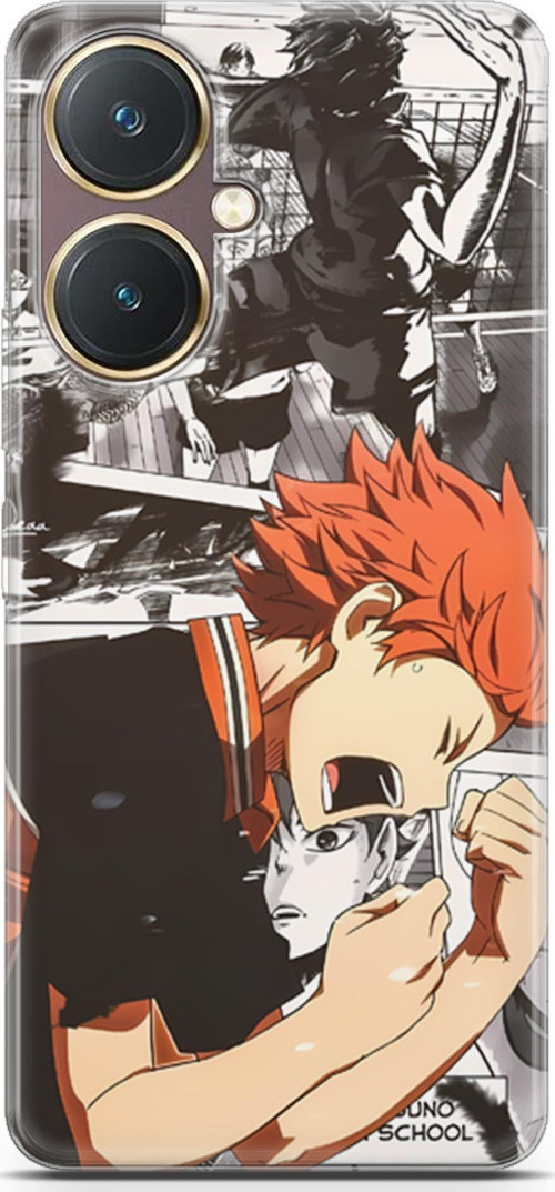 Vivo Y27 uyumlu Anime 20 Koruma Kılıfı Haikyuu Hinata