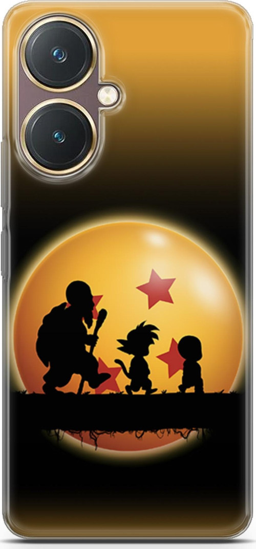 Vivo Y27 uyumlu Anime 40 Parlak Baskılı Dragon Ball Yıldız