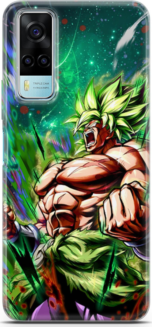 Vivo Y53s için Anime 3 TPU Saiyan Rage Dragon Ball
