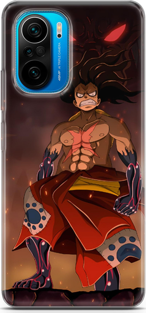 Xiaomi Poco F3 uyumlu Anime 21 UV Kapak One Piece Luffy I