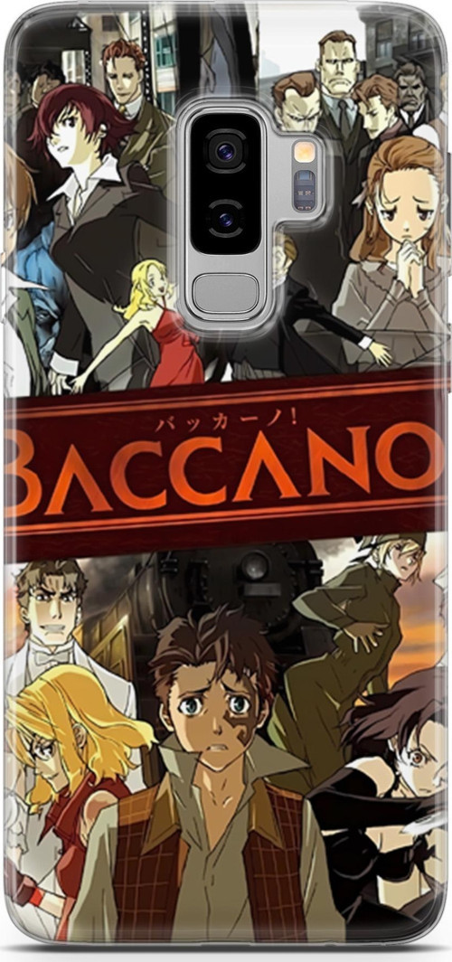 Samsung Galaxy S9 Plus için Anime 4 Renkli Tasarım Baccano Anime