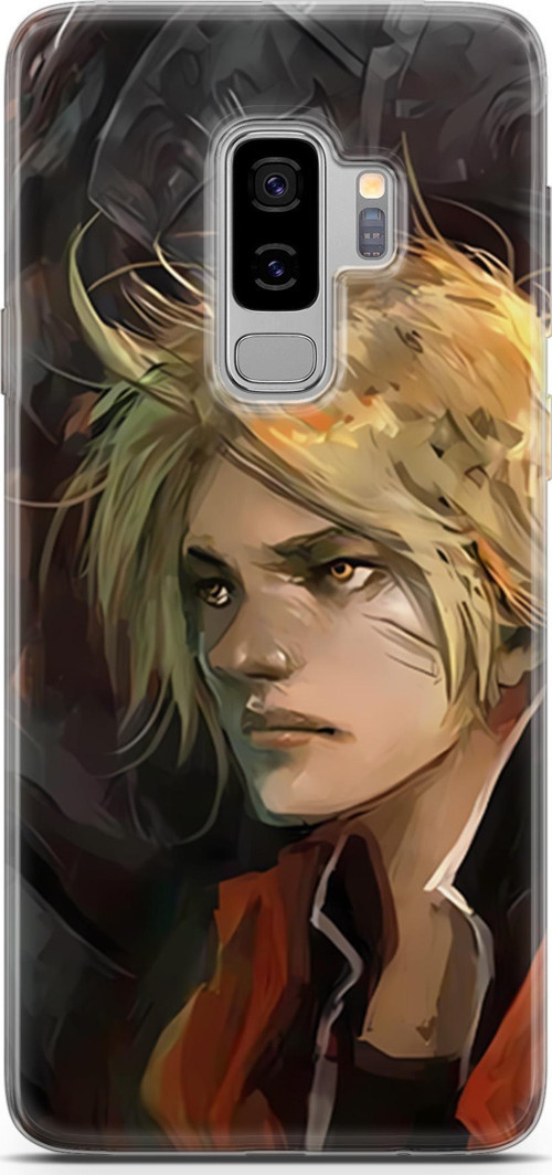 Samsung Galaxy S9 Plus için Anime 8 Silikon Kapak Fullmetal Alchemist Alphonse Edward