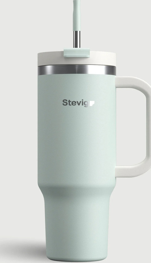 STEVIG 2 MOODS TUCK-IN TUMBLER SIZDIRMAZ ÇELİK TERMOS 900 ML SPROUT GREEN ST-240