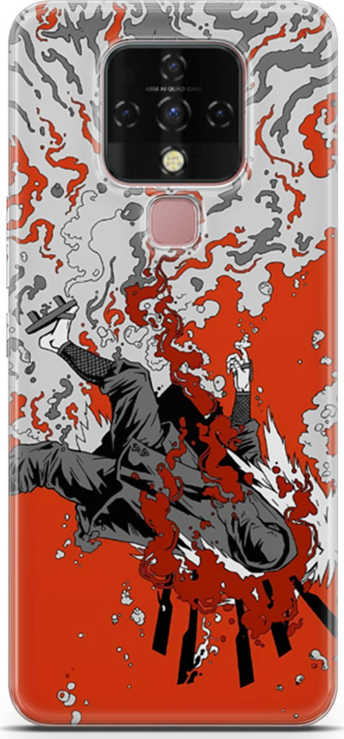 Tecno Camon 16 için Anime 15 HD Kapak Narıto Jiraiya