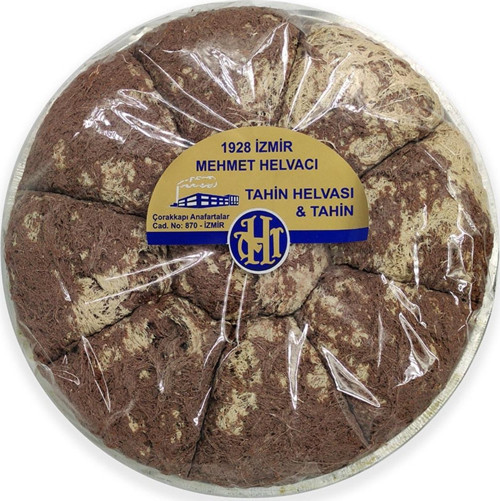 Kakaolu Tahin Helvası 5 Kg Tepside Mega Paket Özle Kutusunda