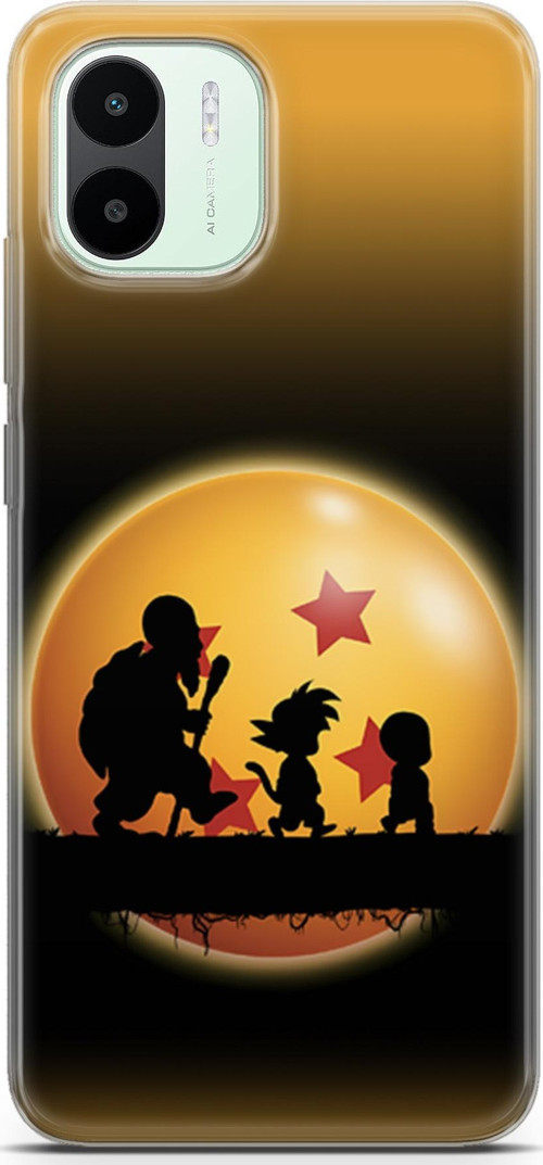 Xiaomi Redmi A1 uyumlu Anime 40 Şeffaf Dragon Ball Yıldız