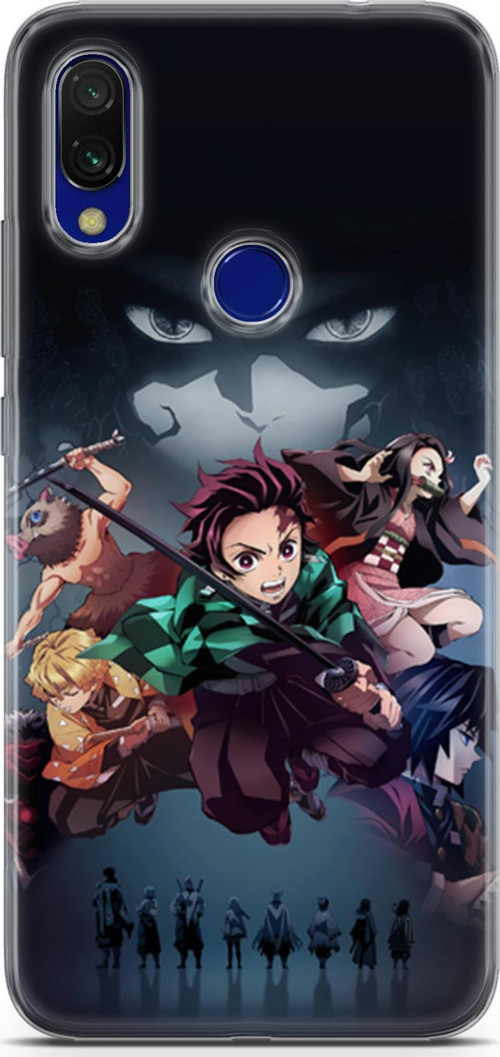 Xiaomi Redmi 7 için Anime 6 HD Desenli Demon Slayer II