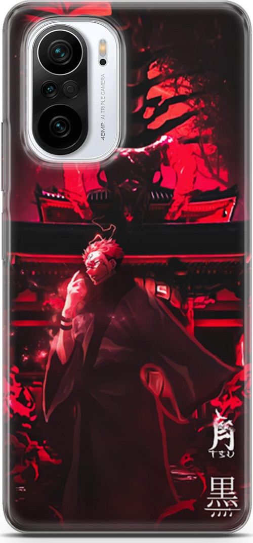 Xiaomi Redmi K40 Pro için Anime 11 HD UV Baskı Jujutsu Kaisen Ryomen Sukuna