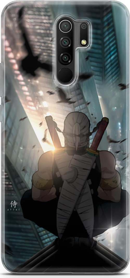 Xiaomi Redmi 9 uyumlu Anime 16 Darbe Önleyici Demon Slayer Tengen