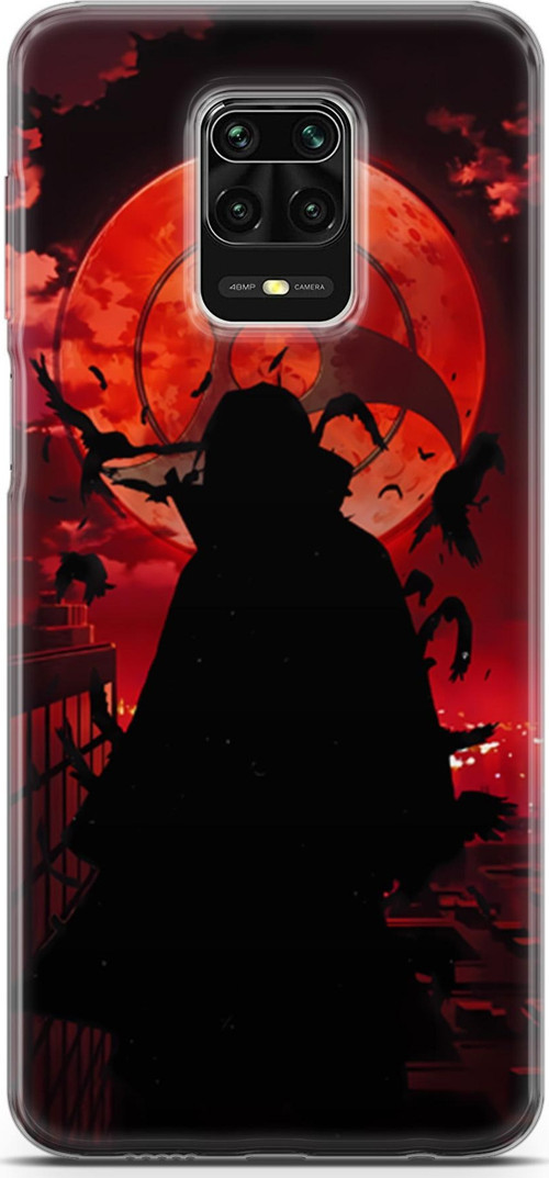 Xiaomi Redmi Note 10 Lite uyumlu Anime 27 UV Kapak Naruto itachi Uchiha