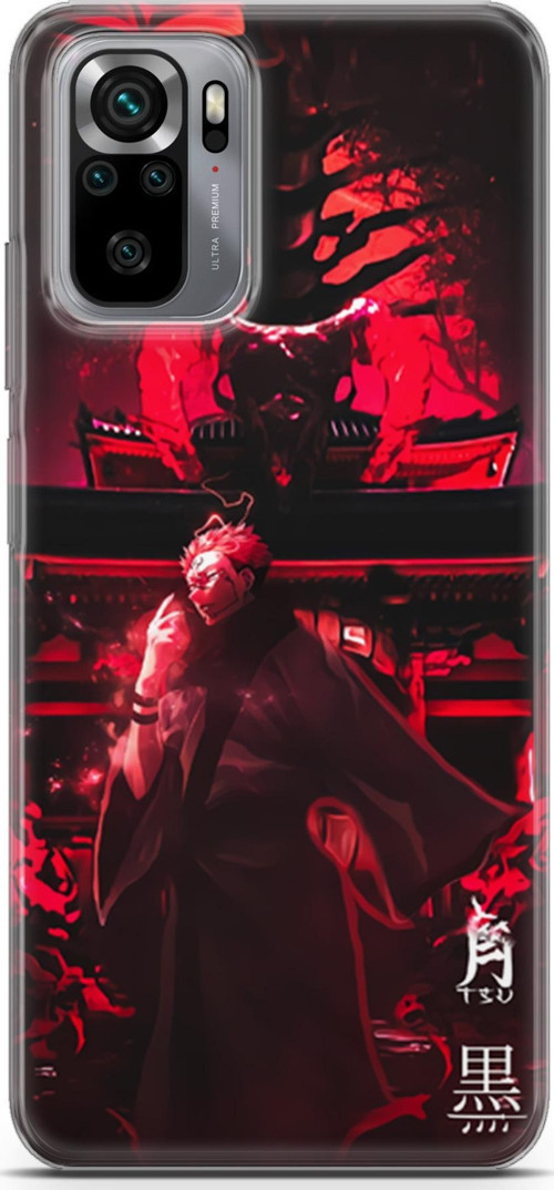 Xiaomi Redmi Note 10s için Anime 11 Koruma Jujutsu Kaisen Ryomen Sukuna