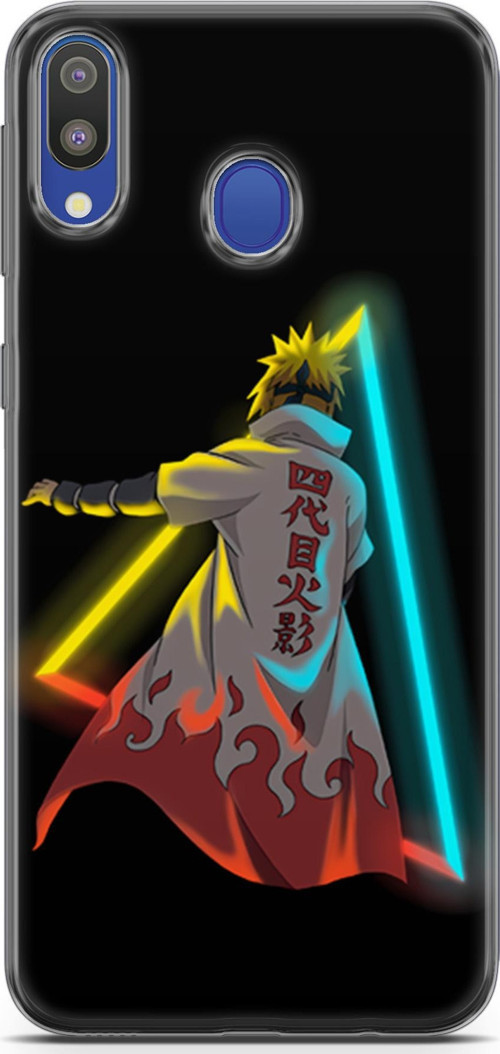 Samsung Galaxy M20 uyumlu Anime 32 Kab Minato Neon Naruto