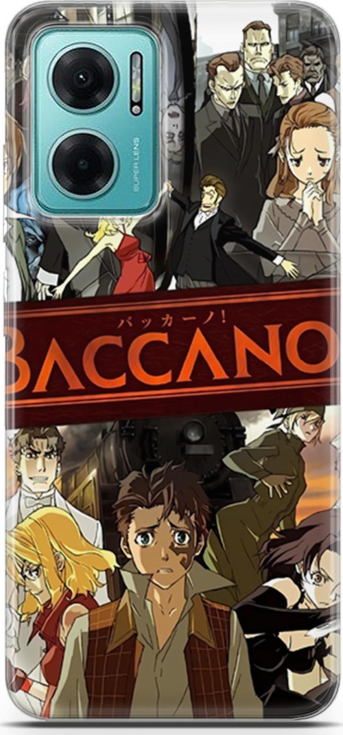 Xiaomi Redmi Note 11e uyumlu Anime 4 Parlak Baskılı Baccano Anime