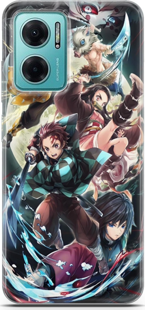 Xiaomi Redmi Note 11e uyumlu Anime 5 Lüks Demon Slayer I