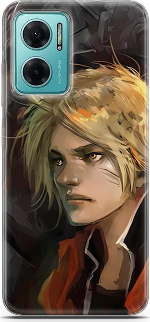 Xiaomi Redmi Note 11e uyumlu Anime 8 UV Tasarım Fullmetal Alchemist Alphonse Edward