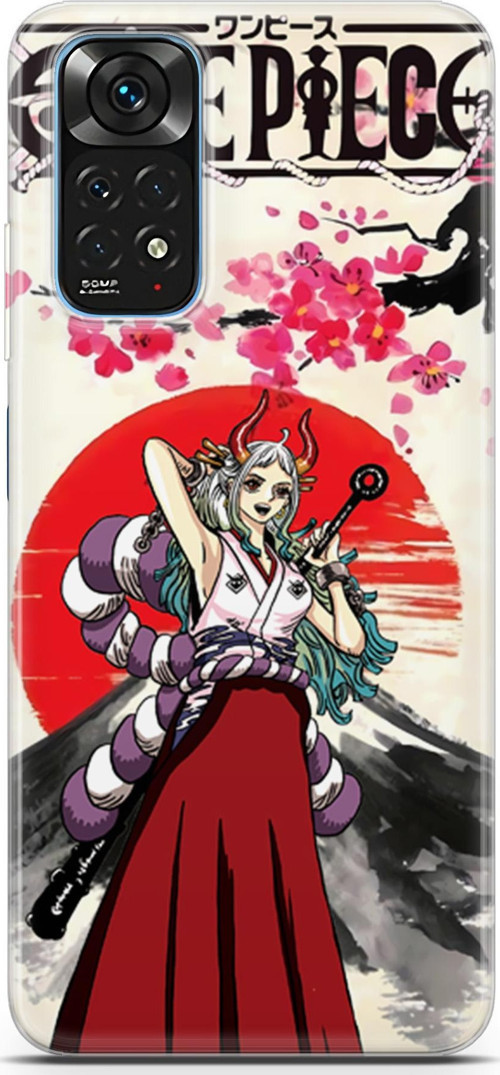 Xiaomi Redmi Note 11s uyumlu Anime 12 Telefon Kabı One Piece Yamato