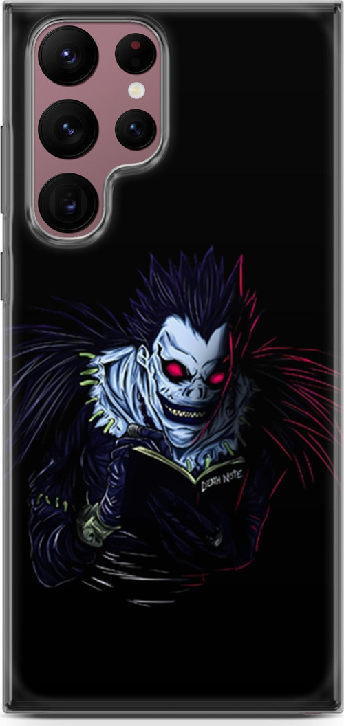 Samsung Galaxy S22 Ultra için Anime 31 TPU Death Note Ryuk II