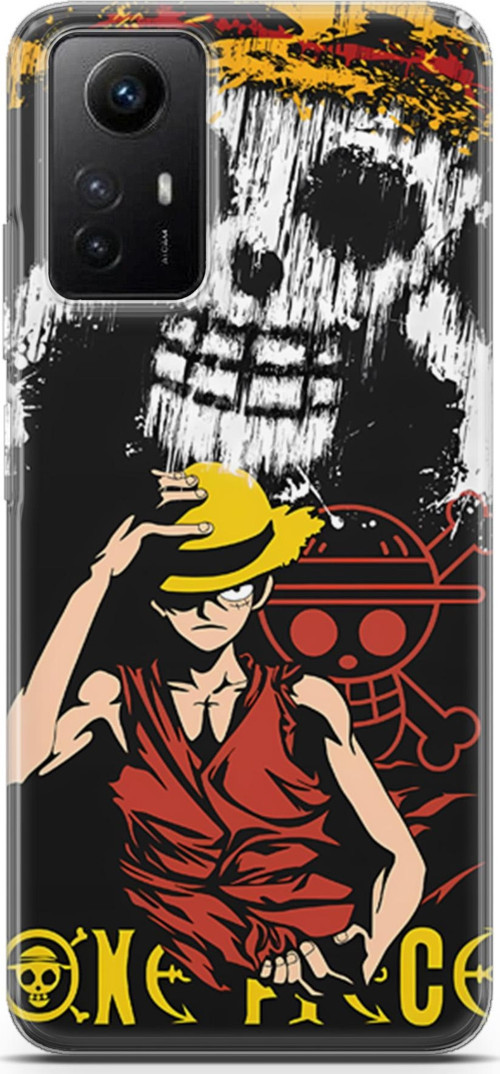 Xiaomi Redmi Note 12s 4G için Anime 24 TPU One Piece Luffy II