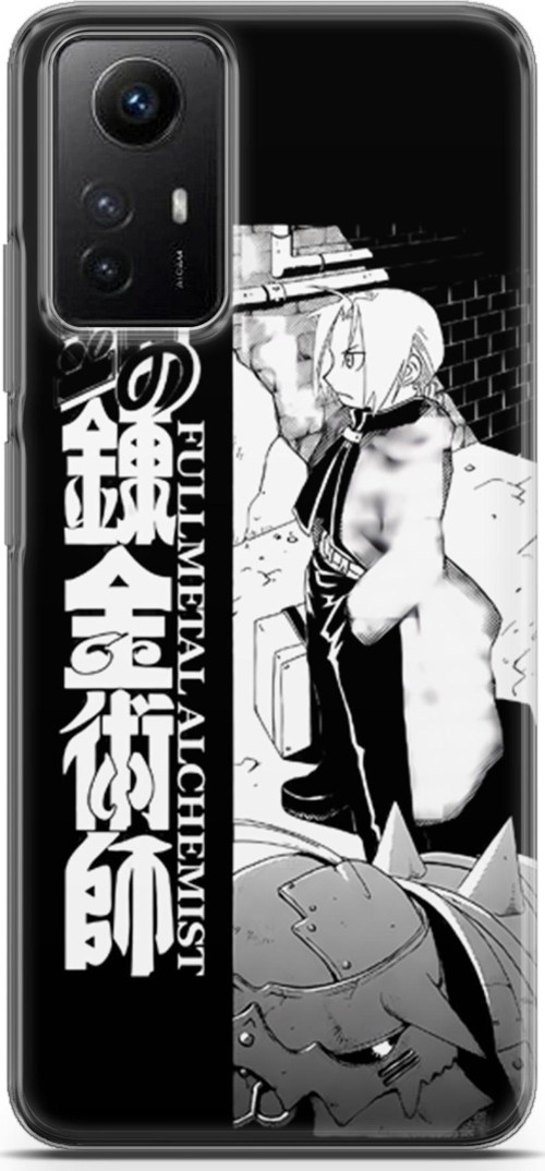 Xiaomi Redmi Note 12s 4G uyumlu Anime 22 Baskılı Fullmetal Alchemist