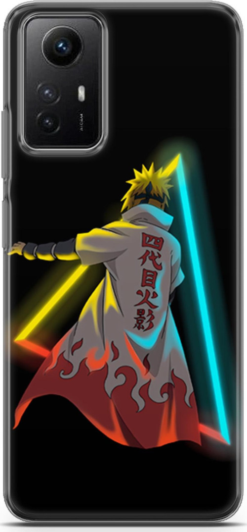 Xiaomi Redmi Note 12s 4G uyumlu Anime 32 TPU Silikon Minato Neon Naruto