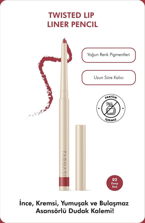 Dudak Kalemi 02 Deep Red