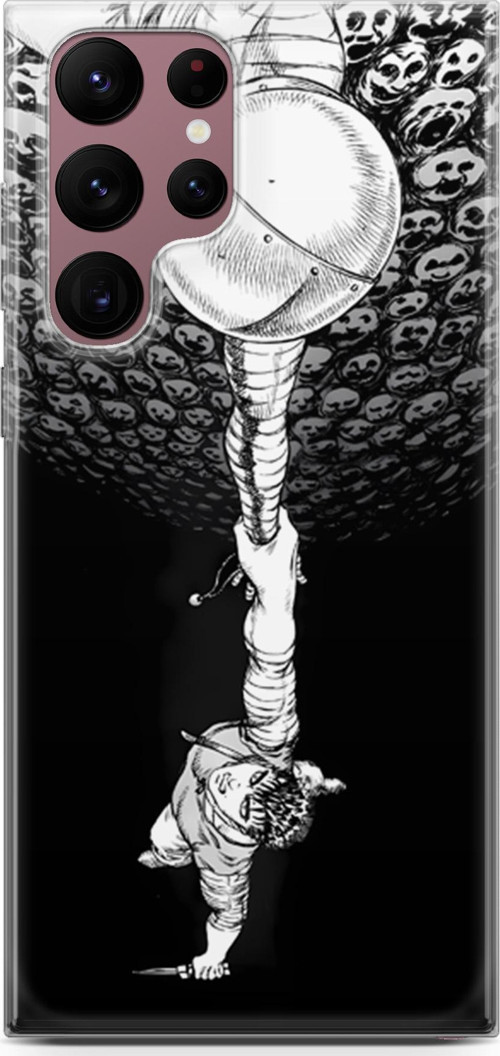 Samsung Galaxy S22 Ultra uyumlu Anime 26 Telefon Kılıfı Berserk Eclipse
