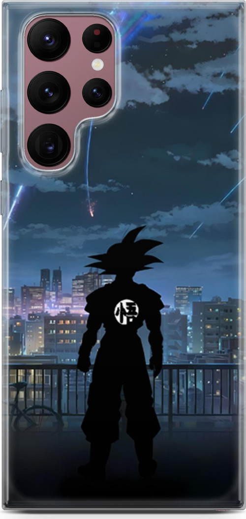 Samsung Galaxy S22 Ultra uyumlu Anime 30 TPU Dragon Ball Goku