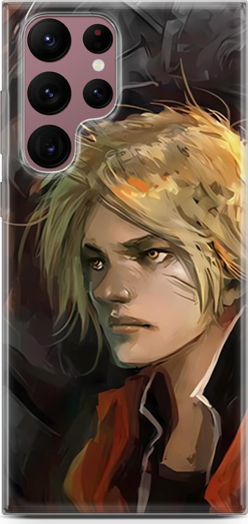 Samsung Galaxy S22 Ultra uyumlu Anime 8 HD Ultra Fullmetal Alchemist Alphonse Edward