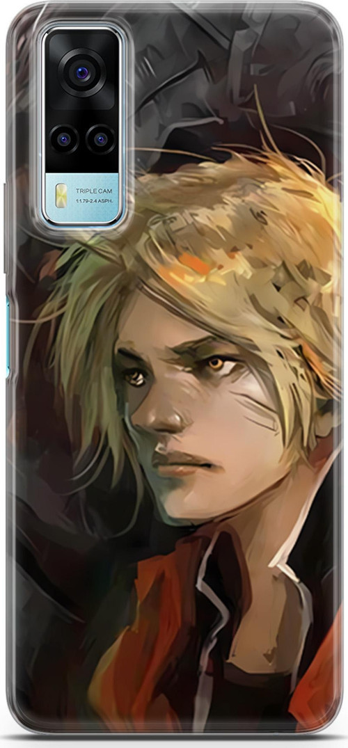 Vivo Y53s uyumlu Anime 8 Parlak Baskılı Fullmetal Alchemist Alphonse Edward