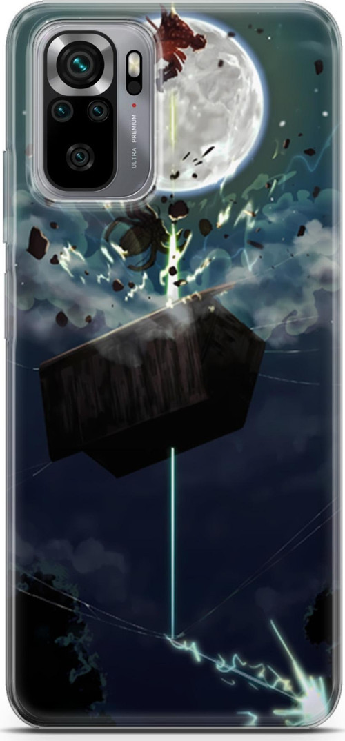 Xiaomi Redmi Note 10s için Anime 9 Parlak Baskılı Demon Slayer Zenitsu