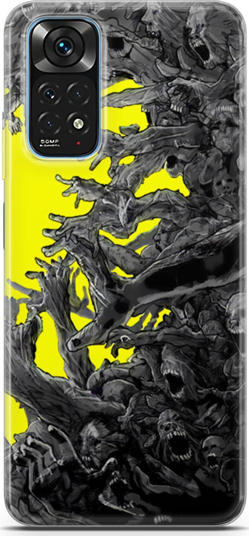 Xiaomi Redmi Note 11 için Anime 1 Soft Silikon Testere Chainsaw Man