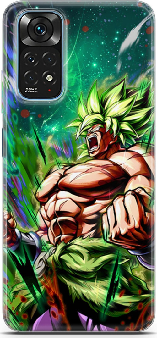 Xiaomi Redmi Note 11 için Anime 3 Lüks Saiyan Rage Dragon Ball