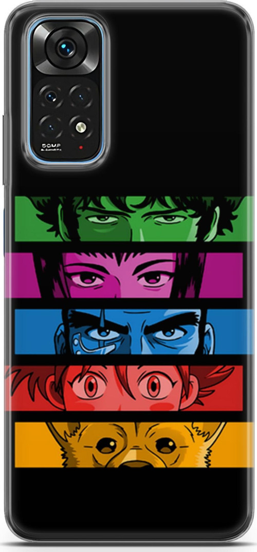 Xiaomi Redmi Note 11 için Anime 34 HD Kapak Cowboy Bebop