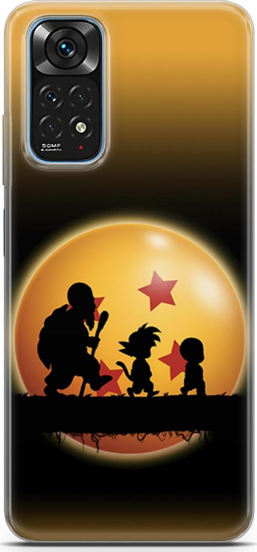 Xiaomi Redmi Note 11 için Anime 40 HD UV Baskı Dragon Ball Yıldız