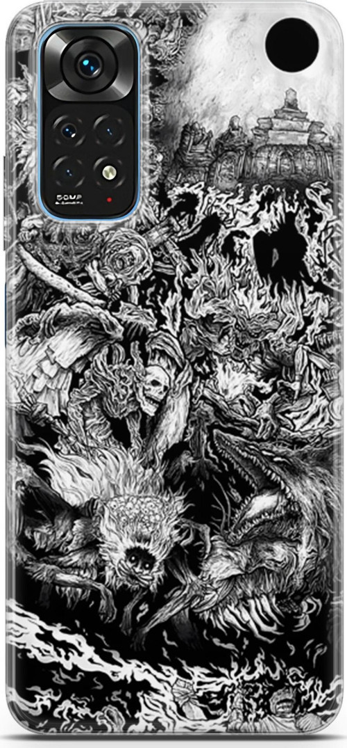 Xiaomi Redmi Note 11 için Anime 7 Arka Kapak Berserk Dark Souls