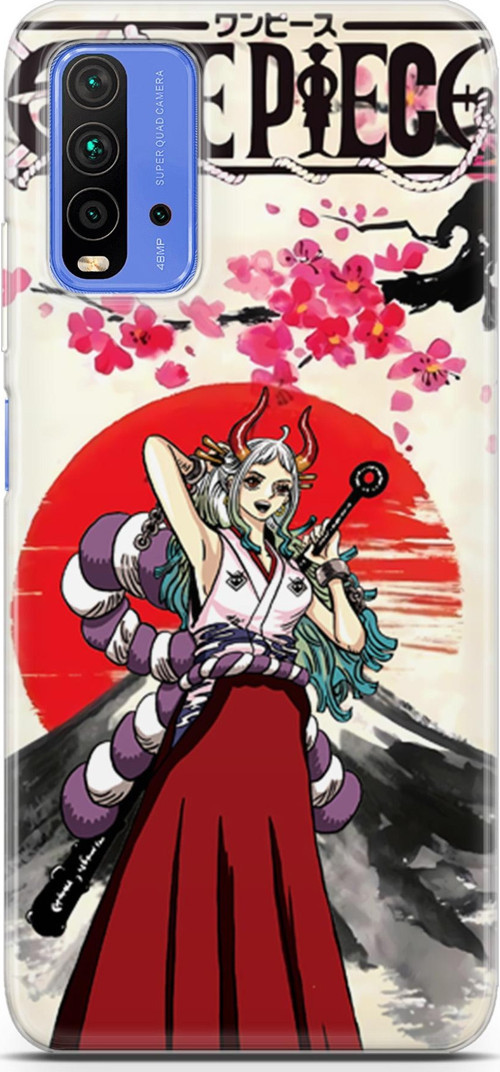 Xiaomi Redmi 9t için Anime 12 4K Baskı One Piece Yamato