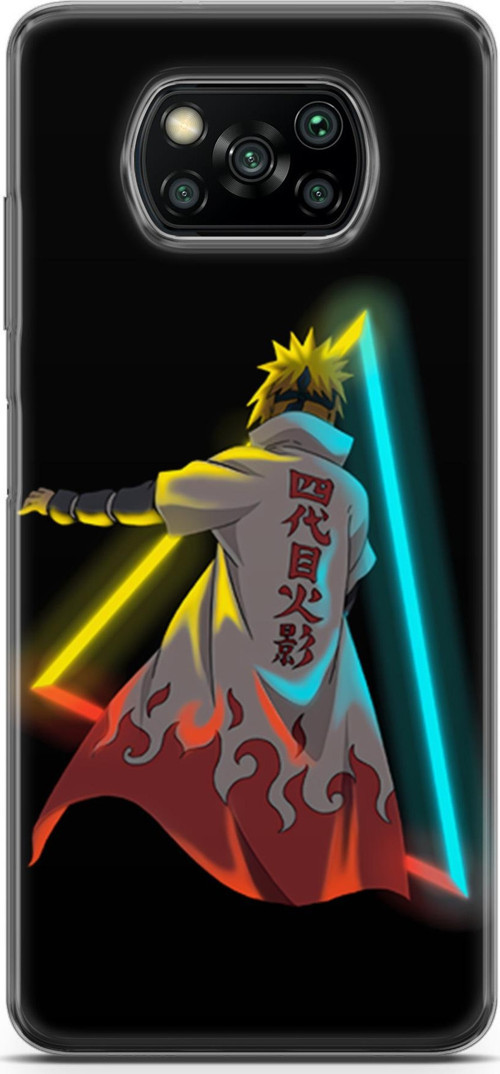 Xiaomi Poco X3 için Anime 32 HD Tasarım Minato Neon Naruto
