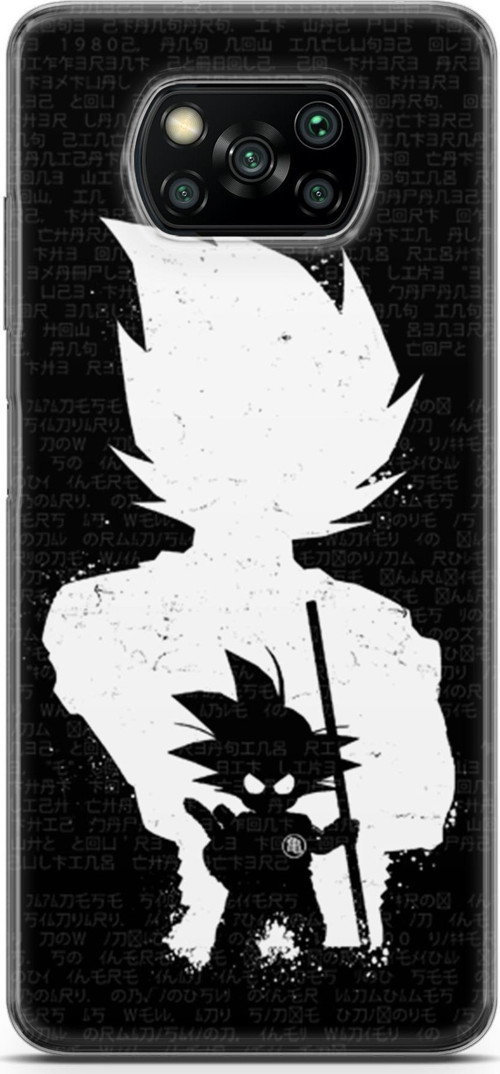 Xiaomi Poco X3 için Anime 39 Baskılı Telefon Kabı Dragon Ball Z Son Goku